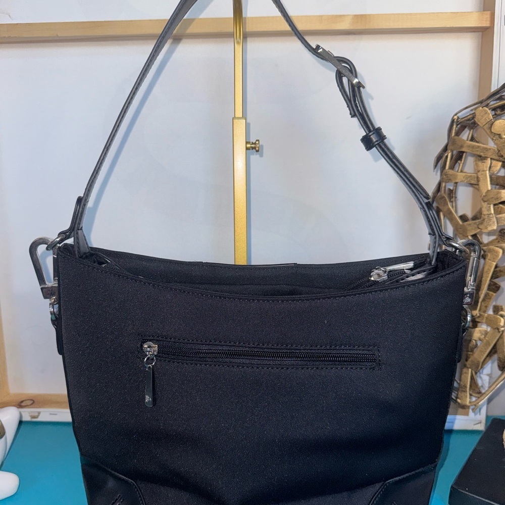Joy Mangano Classic Black  Bag - Picture 5 of 11
